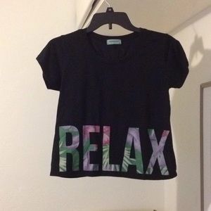 Tropical Print T Shirt
